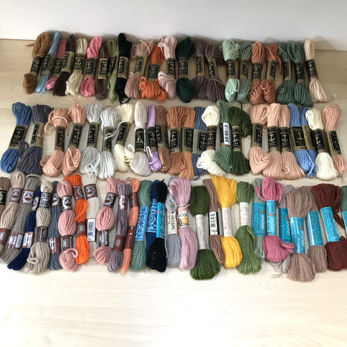 Tapestry wool bundle 72 - wool, x