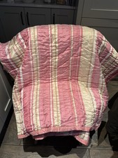 Laura Ashley REBECCA King / Superking Silk Bedspread 260 X 240 Cm