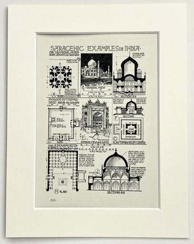 Indian saracenic architecture - indian,
