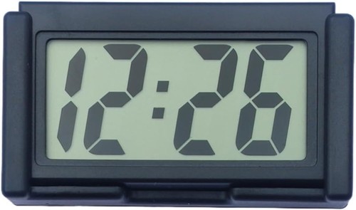 Classic black mini clock - classic,