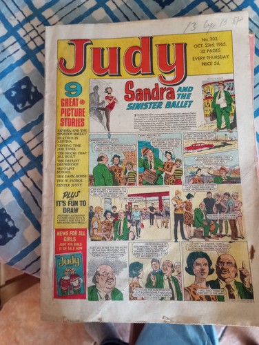 Judy comic 302 oct 23rd - judy,
