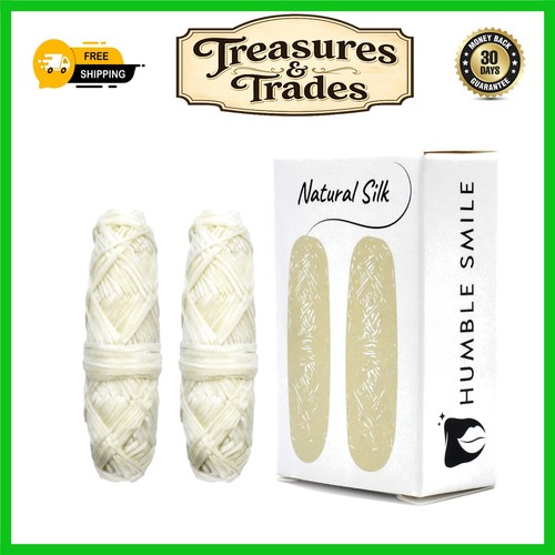 Natural peppermint silk dental - natural,