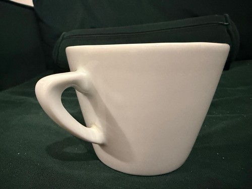 White coffee mug - mug, tea