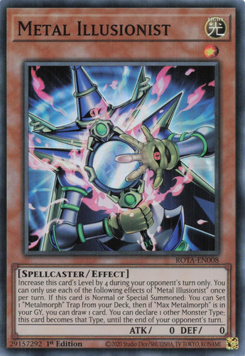 Yugioh rota en008 - yugioh, metal