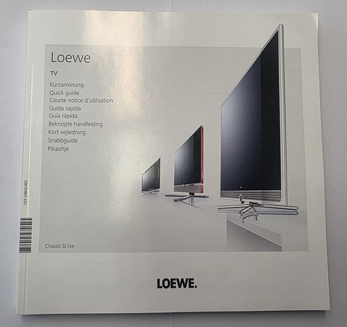 Loewe setup manual 9 - setup,