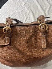 Miu Miu Vitello Daino Leather