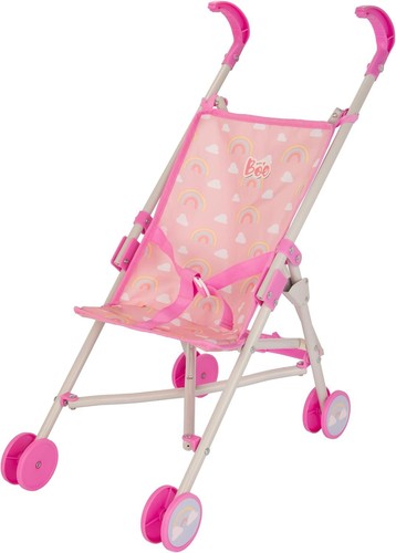 Foldable baby doll pram - doll,