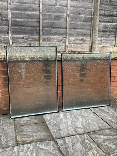 Double glazed obscure glass - glazed,