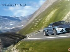 Lotus Europa S Range Car Sales Info Brochure Sheet Frameable