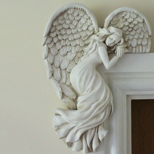 Vintage angel wings door - vintage,