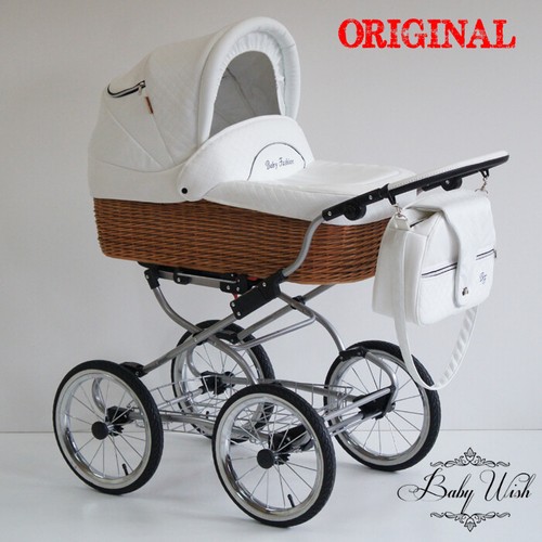 Scarlett wicker pram - scarlett, baby