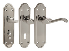 Vibe Door Handle Beaumont Design Internal Door Lever Furniture Polished Chrome