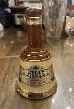 Vintage Empty Wade Bells Scotch Whisky Bottle Ceramic Bell Shape 16cm Breweriana