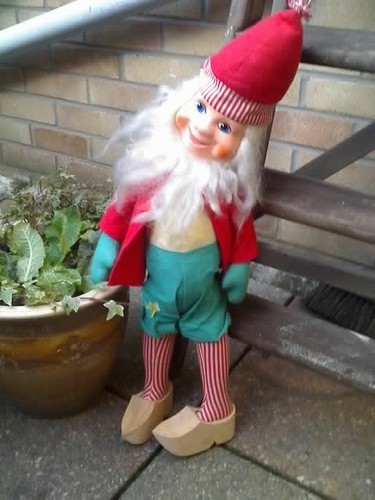 Vintage gnome dwarf pixie elf - vintage,