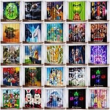 Boys girls cartoon curtains - boys,