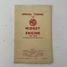 Special Tuning for MG Midget