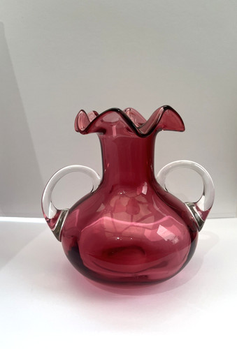Antique victorian cranberry - antique,
