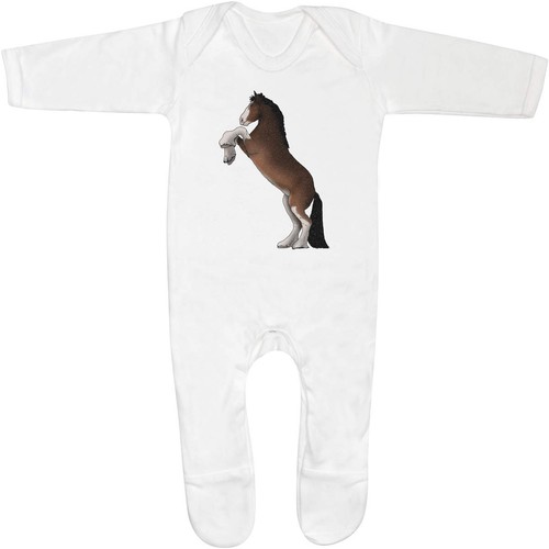 Rearing shire horse baby - 'rearing, horse'