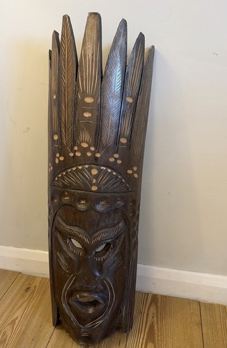 Large hand carved - carved, wooden