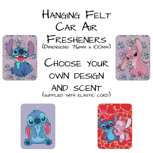 Disney stitch felt car - felt,