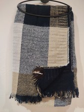 Ladies blue checked Reversible