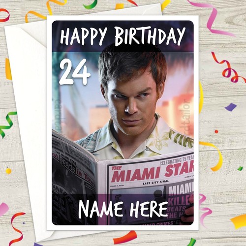 Dexter personalised birthday - personalised,