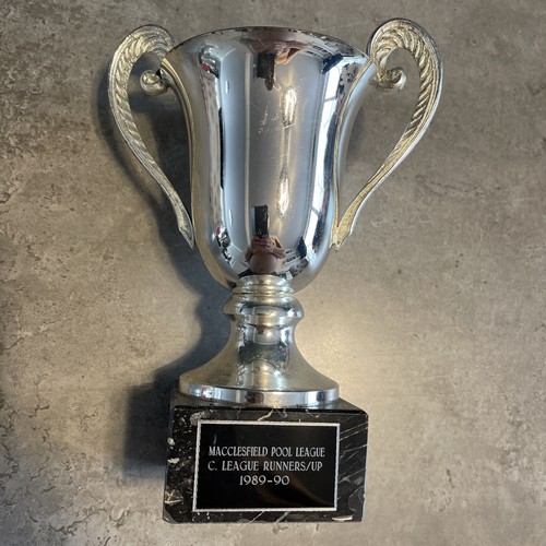 Silver metal sports trophy - sports, |