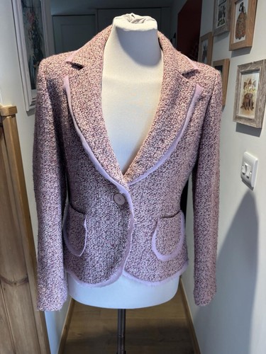 Vintage monsoon pink wool - pink,