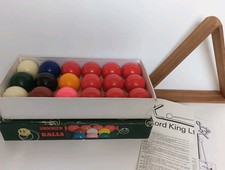 Snooker Balls Set Vintage 1