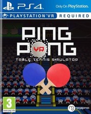 Ping Pong VR: Table Tennis Simulator (PS4) PEGI 3+ Sport: Table Tennis