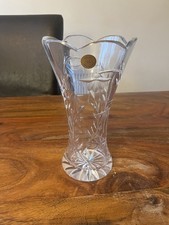 24% Clear Lead Crystal Vase