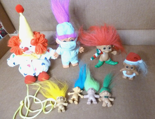 Vintage rare dam russ - dam, troll
