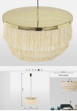 Ceiling Light Fringes Pendant by Made.com RRP£189 Nordic Style