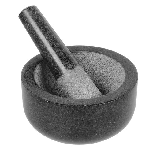 Large granite pestle and - large,