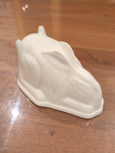 Vintage rabbit jelly mould - jelly,