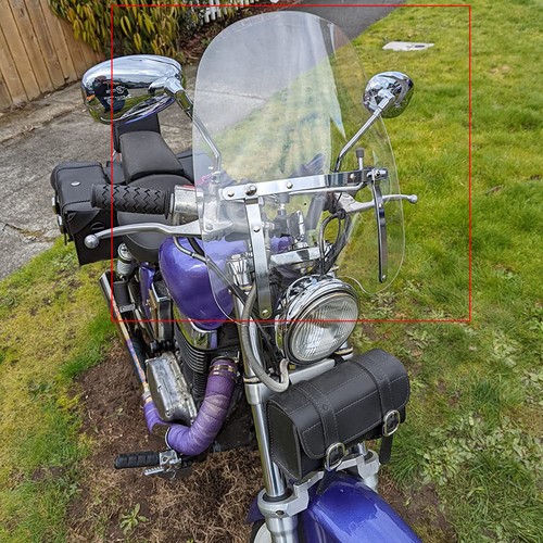 X16 large windshield - large,