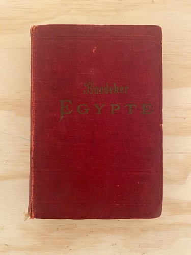 Baedeker vintage travel guide - vintage,