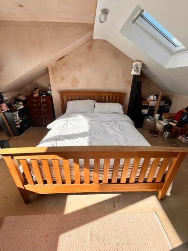 Oak arched bed - oak, (no