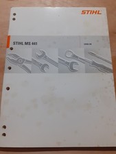 Stihl MS 441 chainsaw service manual
