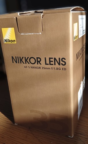 Nikon nikkor 35mm - 35mm, f/1.8g