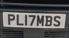 Private Number Plate Plumber Gas Engineer PLUMBS P LAMBS