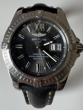 Breitling Galactic Black Unisex Adult Watch - A49350