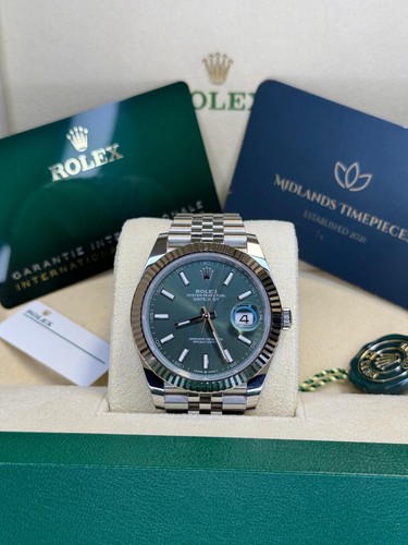 Rolex datejust mint - datejust, green