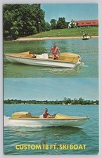 Vintage Custom 18 Ft. Ski Boat