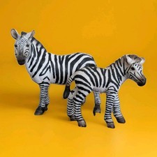 Schleich Zebra Family  Retired