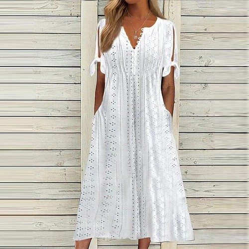 Ladies neck long dresses - ladies,