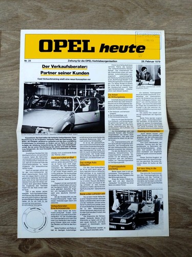 Opel today 2 - no., 25