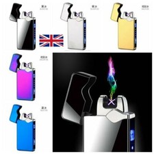 ✅Free Name engrave ✅Double arc Lighter✅ Christmas Gift ✅USB ELECTRIC LIGHTER✅#03