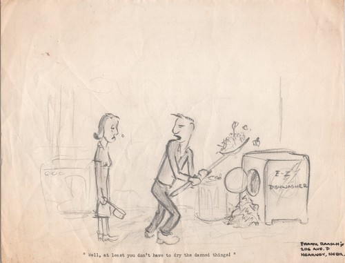 Vintage humor broken - vintage,