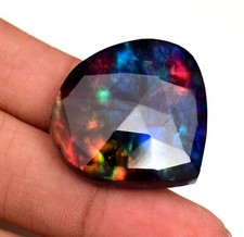 Natural Ammolite Gemstone Red